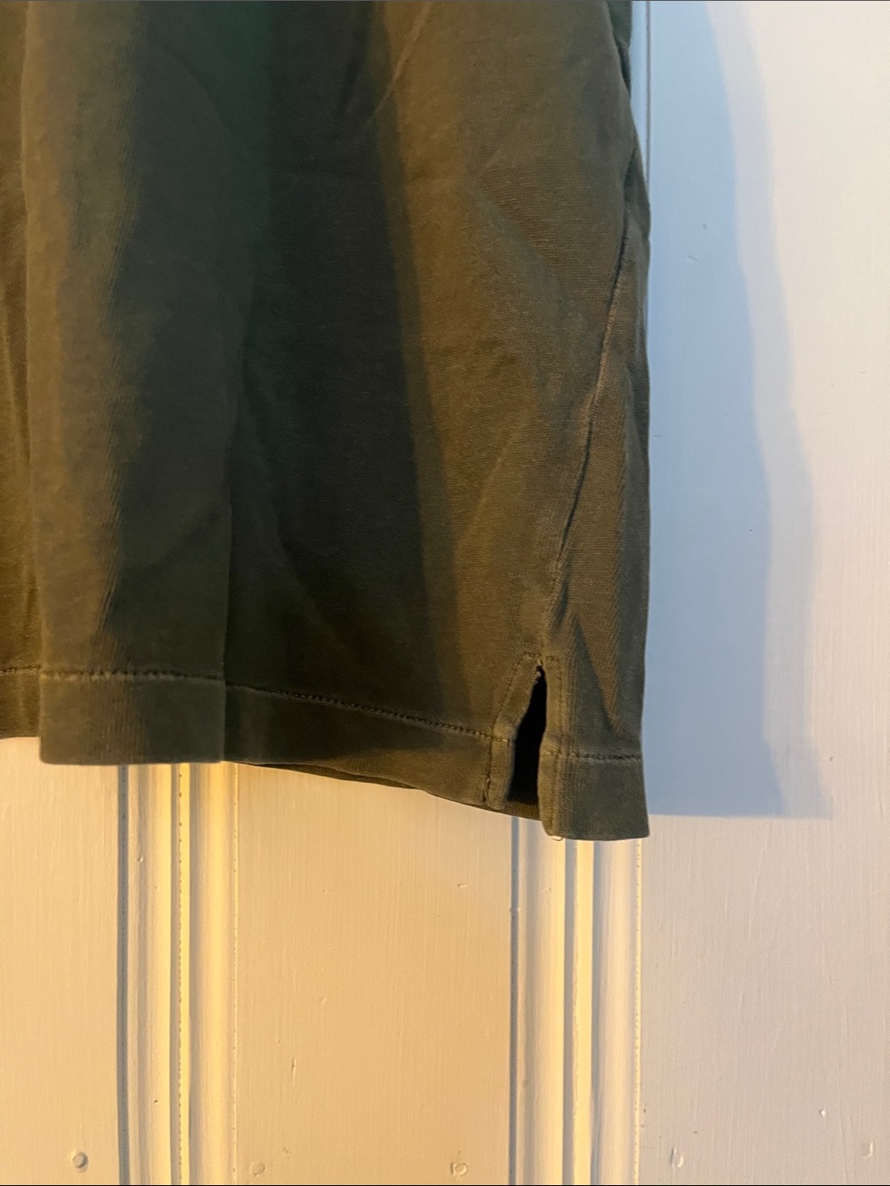 Madewell oversized Olive Green Pocket T-Shirt size L - Picture 5 of 5